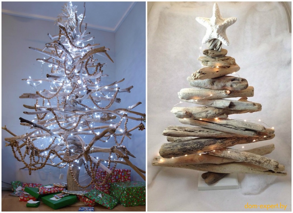 Самые безумные варианты новогоднего декора (+ 40 елок, сделанных буквально из ничего)
