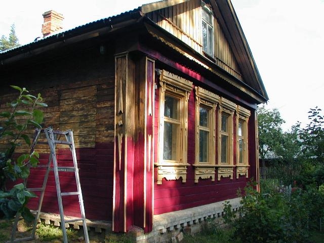 Будем красить: ремонт деревянных фасадов