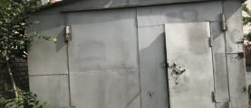 Как поднять металлический гараж