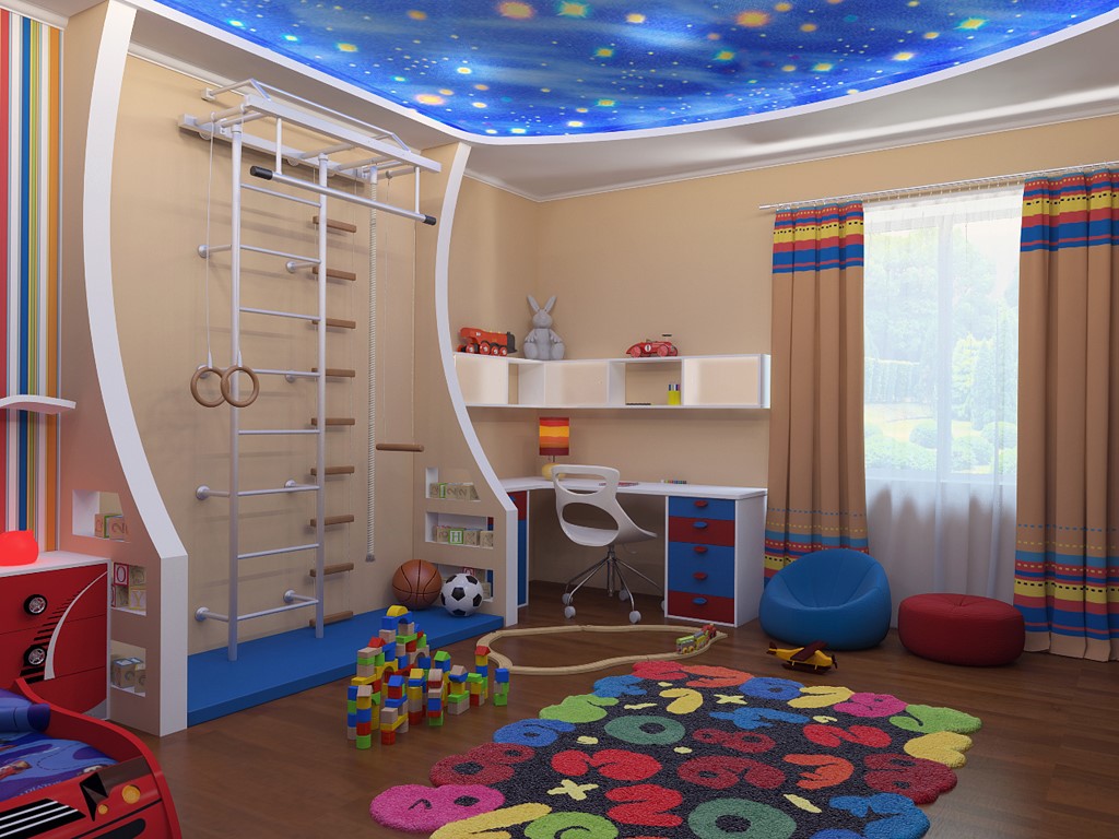 Основные правила ремонта детской комнаты