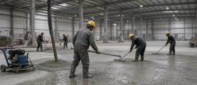 Промышленный пол по старому основанию без демонтажа